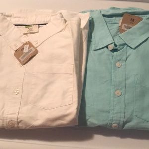 2 Long sleeve shirts boys crazy 8 new with tags